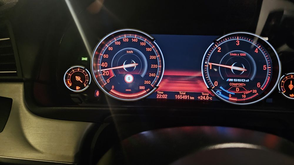 Bmw 520d xdrive an 2015 euro 6,  intretinut