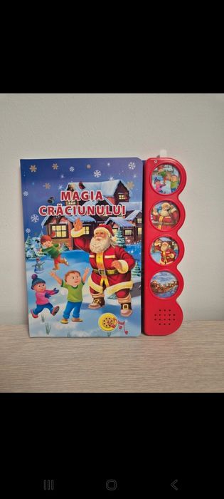 Carte Mos Craciun cu sunete