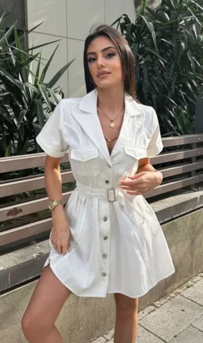 Rochie Albă vara mărimea 40