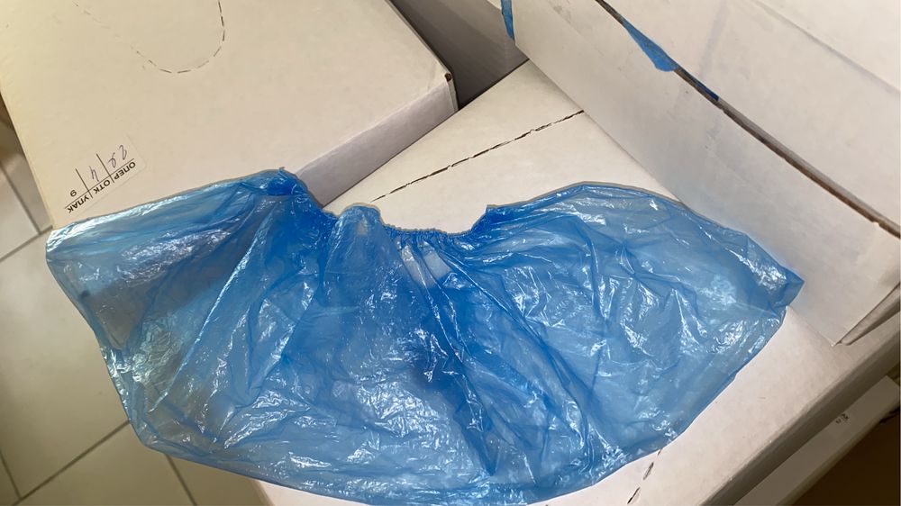 Бахилы одноразовые различной плотности ,любое колво,форма оплаты любая