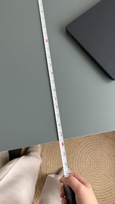 Birou Ikea reglabil pe inaltime, blat 120x60