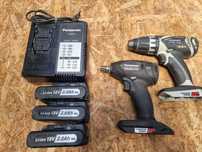 Panasonic Filetanta Masina Cu Impact Cap Patrat 1/2 Acumulator 18V