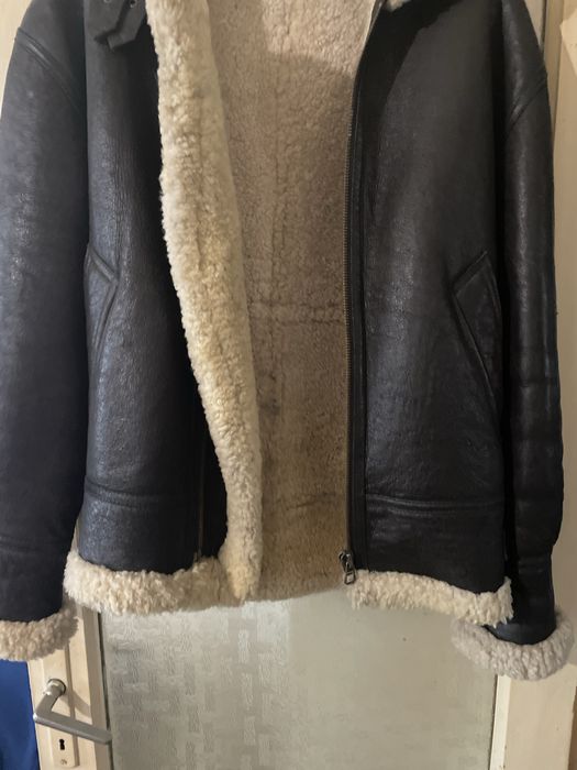 Cojoc de piele masura L,culoare maro