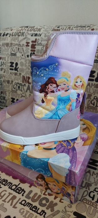 Нови Ботуши Disney Princess размер 26-27