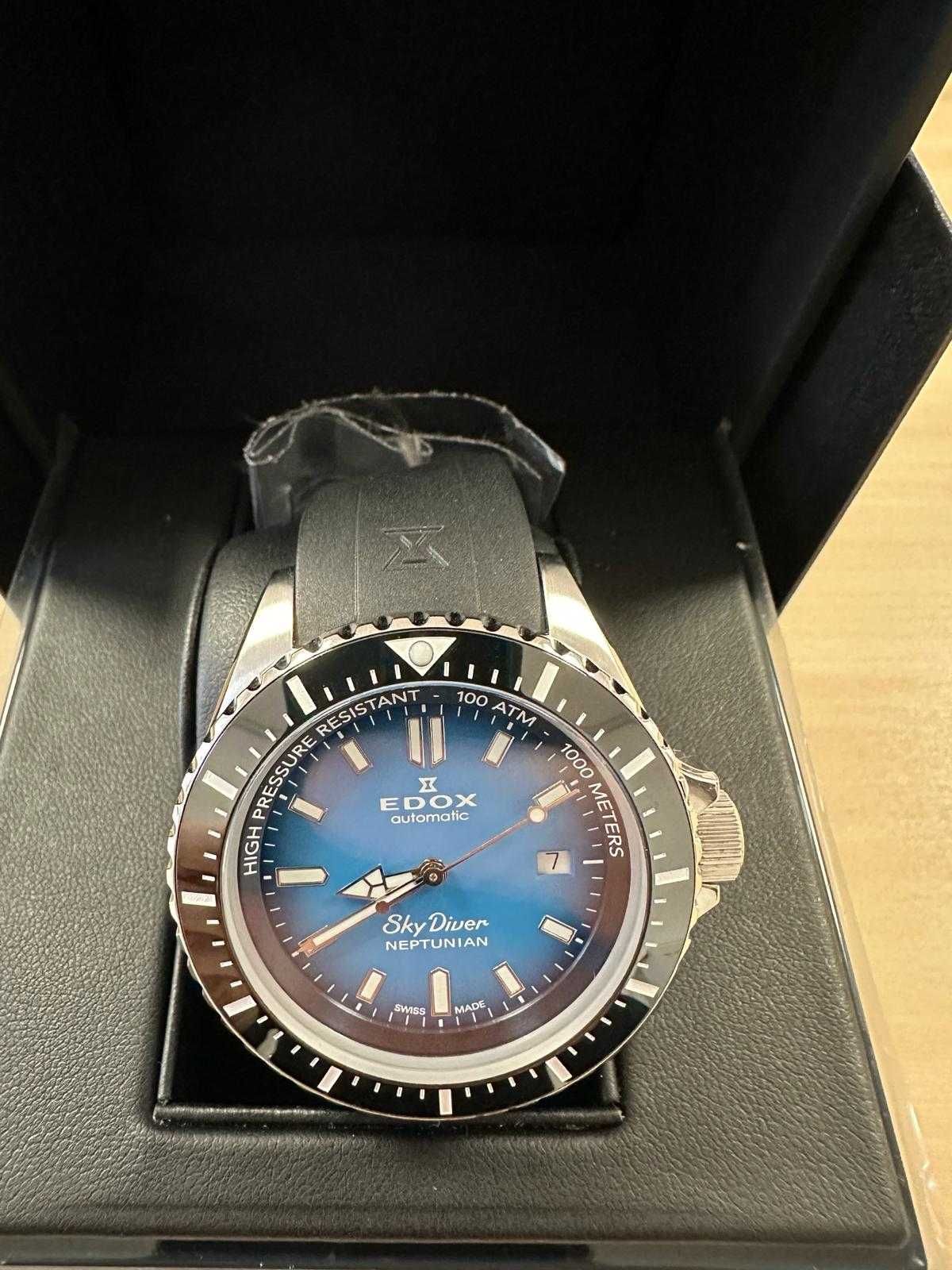 Ceas Edox Sky Diver Neptunian