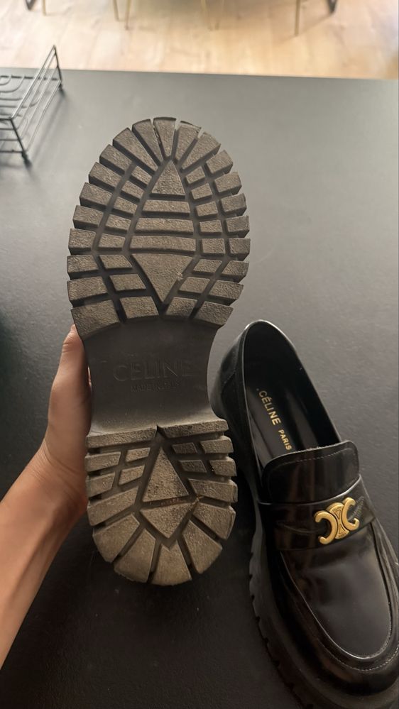 Обувки Celine loafers