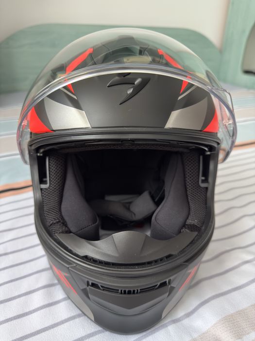 Casca moto dama Scorpion Exo, marime XS, aproape noua