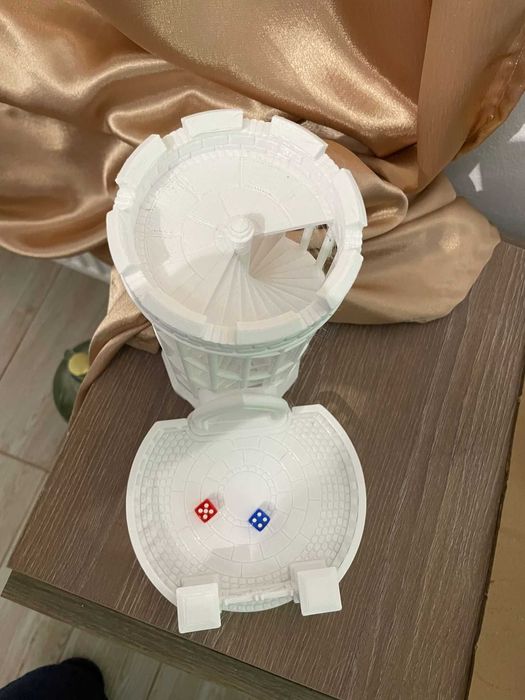 Tobogan zaruri table sau backgammon printat 3D