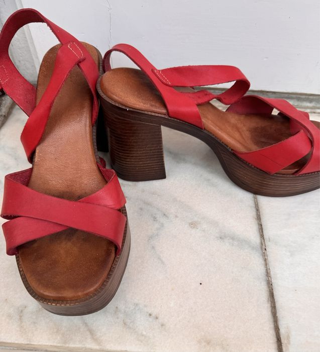Sandale tezyo rosii 40