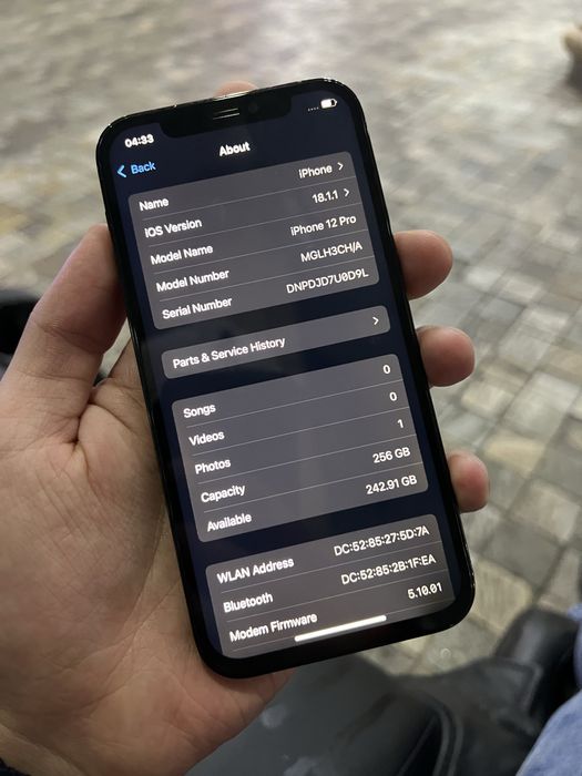 Iphone 12 Pro 256 Gb Dual sim