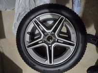 Jante Mercedes Amg 20 originale cauciucuri iarna