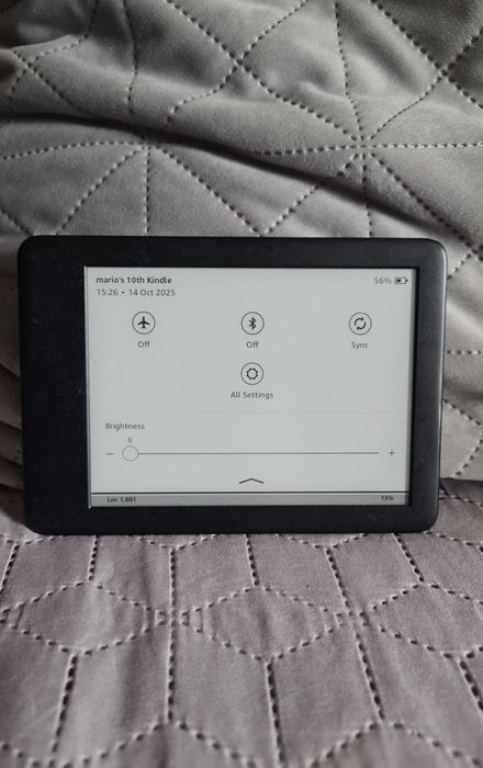 Kindle 10th с подсветка wifi и Bluetooth