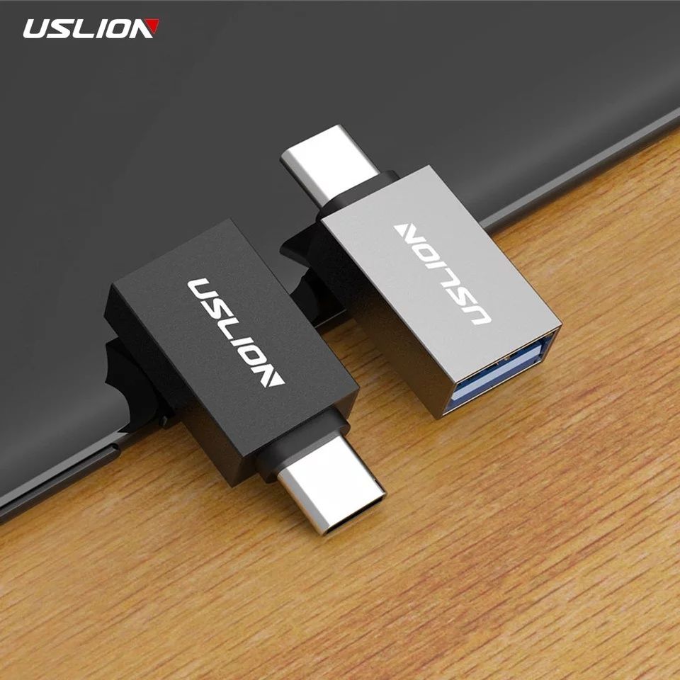 Переходник Type C на USB 3.0. фирменные. Алматы.