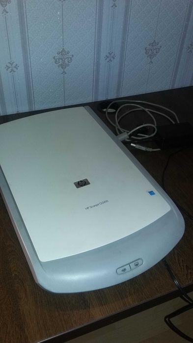 Частично работающий сканер HP Scnjet G2410