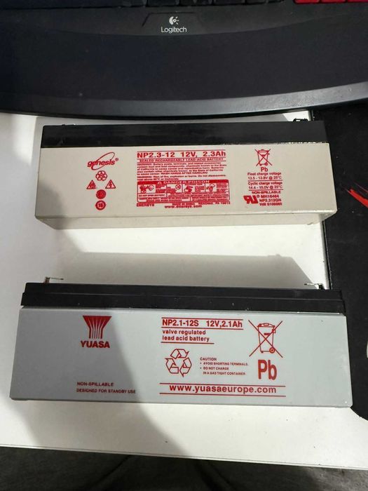 Yuasa /Genesis NP2.1-12S NP2.3 -12v 12V 2.3A 2.1A Акумулаторни батерии