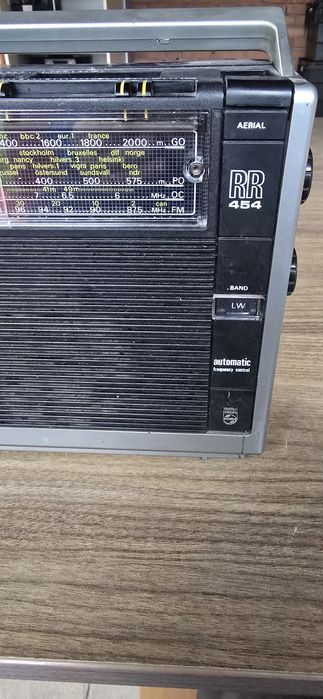 Radio casetofon Philips RR 454 pentru restaurare