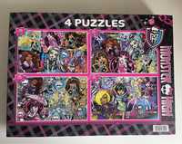 4 puzzle-uri monster high