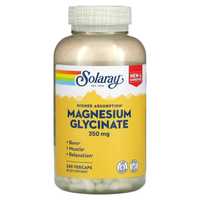 магний глицинат 350 мг. 240 капсул, magniy glisinat, глицинат магния