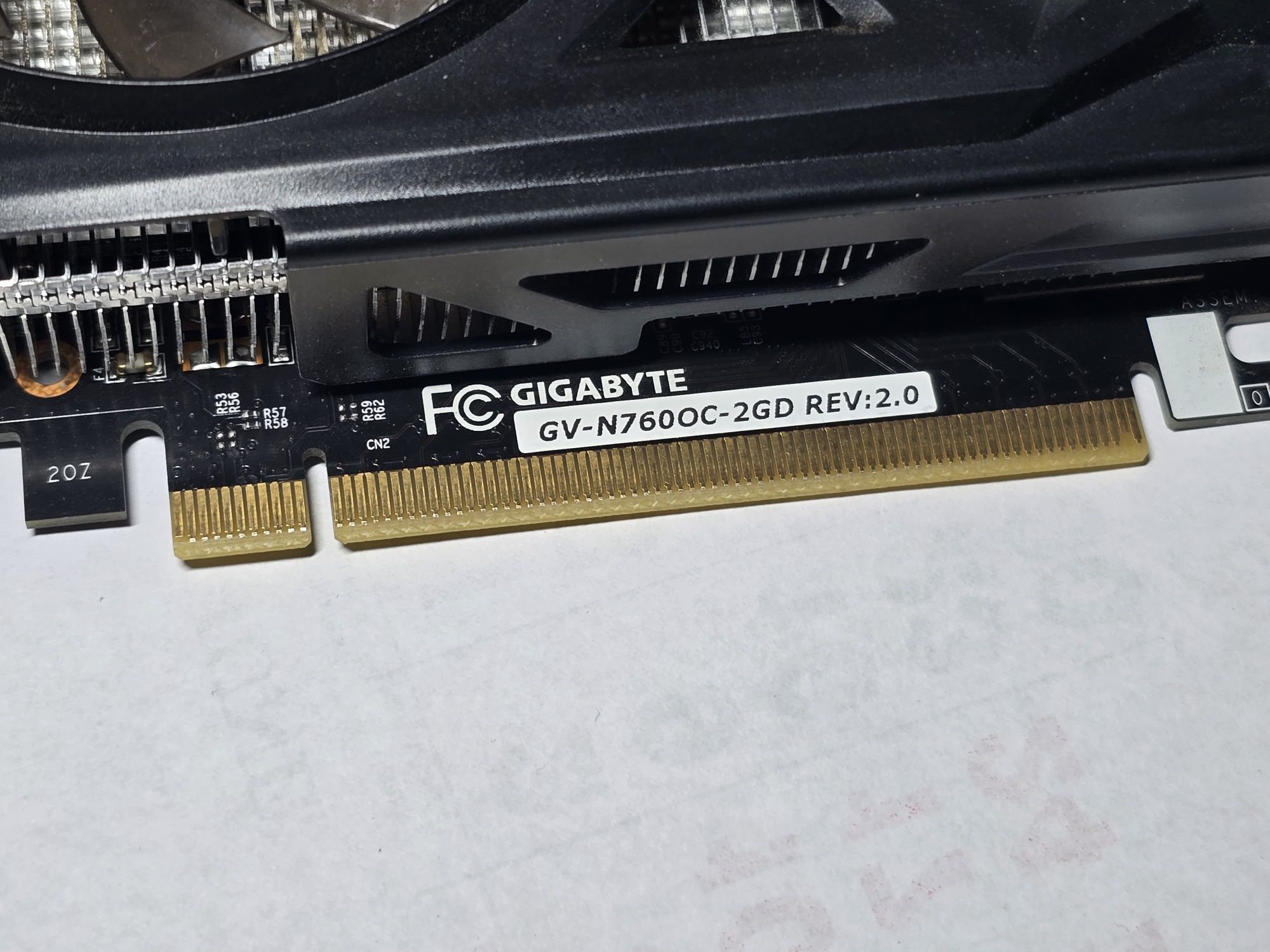 Gigabyte GTX 760 2gb видеокарта