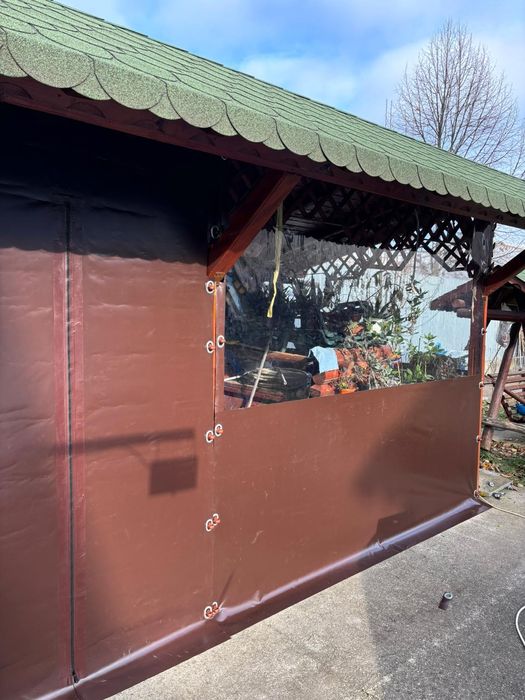 Folie terase și foisoare, folie terasa transparenta