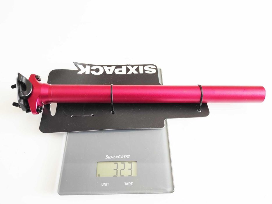 Tija de sa Sixpack Menace 27.2x350mm rosie, noua