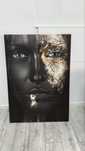 Tablou canvas negru gold