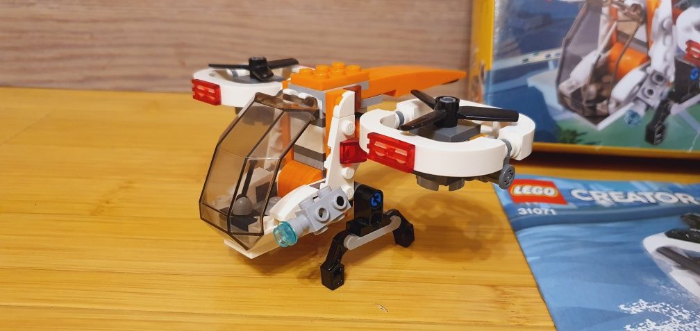 Lego creator 31071 drona avion barca