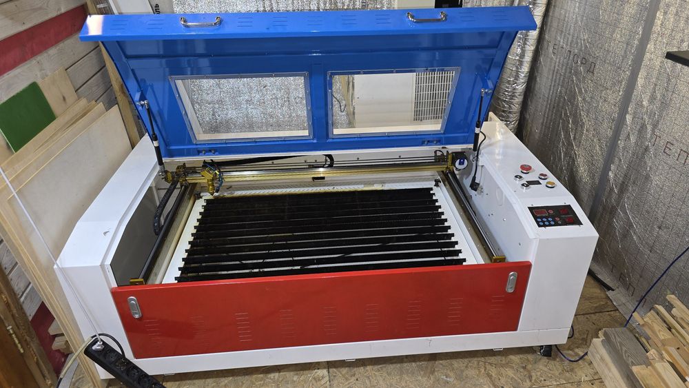 Лазерный станок CO₂ 1060 (80 Вт) + полный комплект