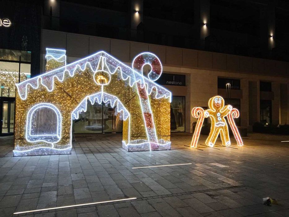 Новогоднее оформление, Ёлки/Гирлянды/Ветки/Фигурки/Дед морозы