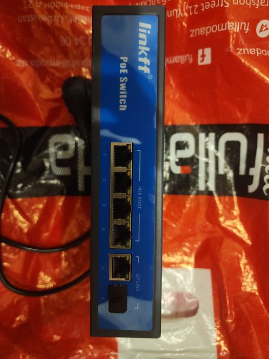 Продам POE switch 4