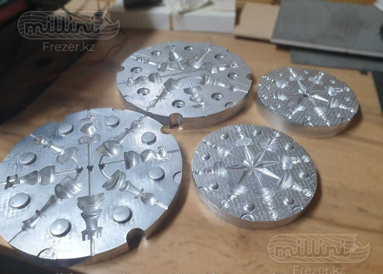 Заказы на ЧПУ , Фрезеровка , Формы для литья  , 3D моделирование