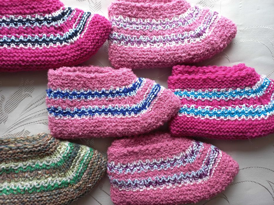 Терлици ръчно плетени мъжки, дамски и детски модели