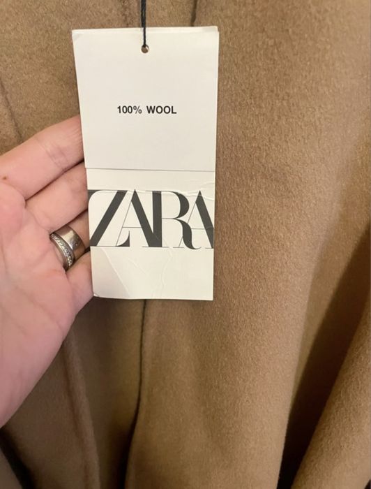 Palton Zara ~ 100% lana