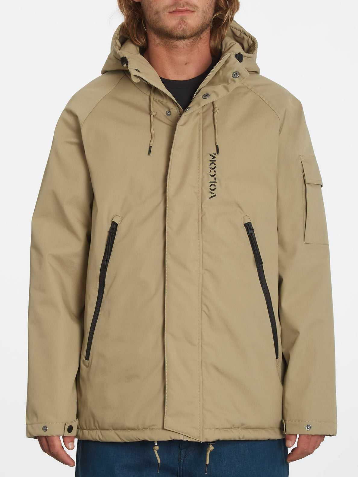 Volcom Stoke Stone Jackett - Khaki, Size S
