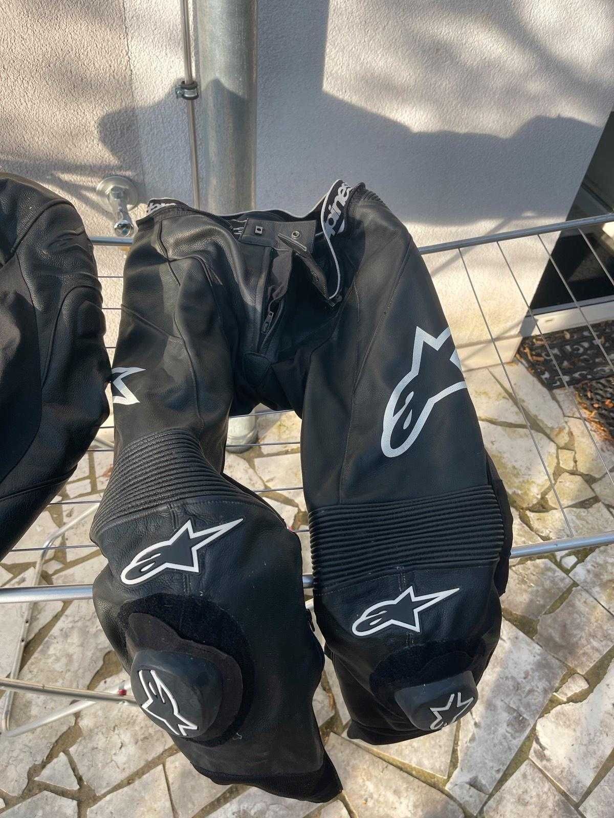 Pantaloni moto piele Alpinestars 46 / 48 / 50 / 52 / 54