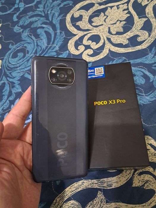 Xiaomi Poco X3 Pro 8+3/128GB Black Igravoy Flagman Karobka Yaxshi Zor