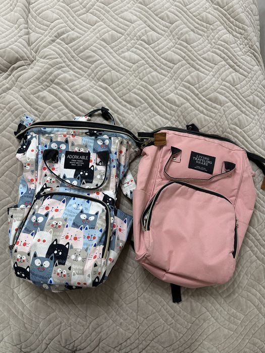 Два рюкзака для мам