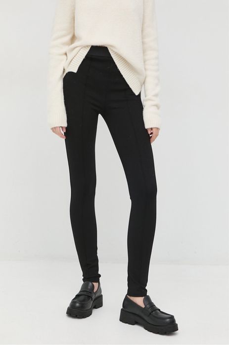 Hugo Boss leggings in Black color дамски клин/панталон