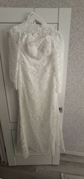 Свадебное платье .