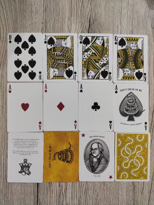 Carti de joc Don't Tread On Me Std playing cards Kings Wild Project