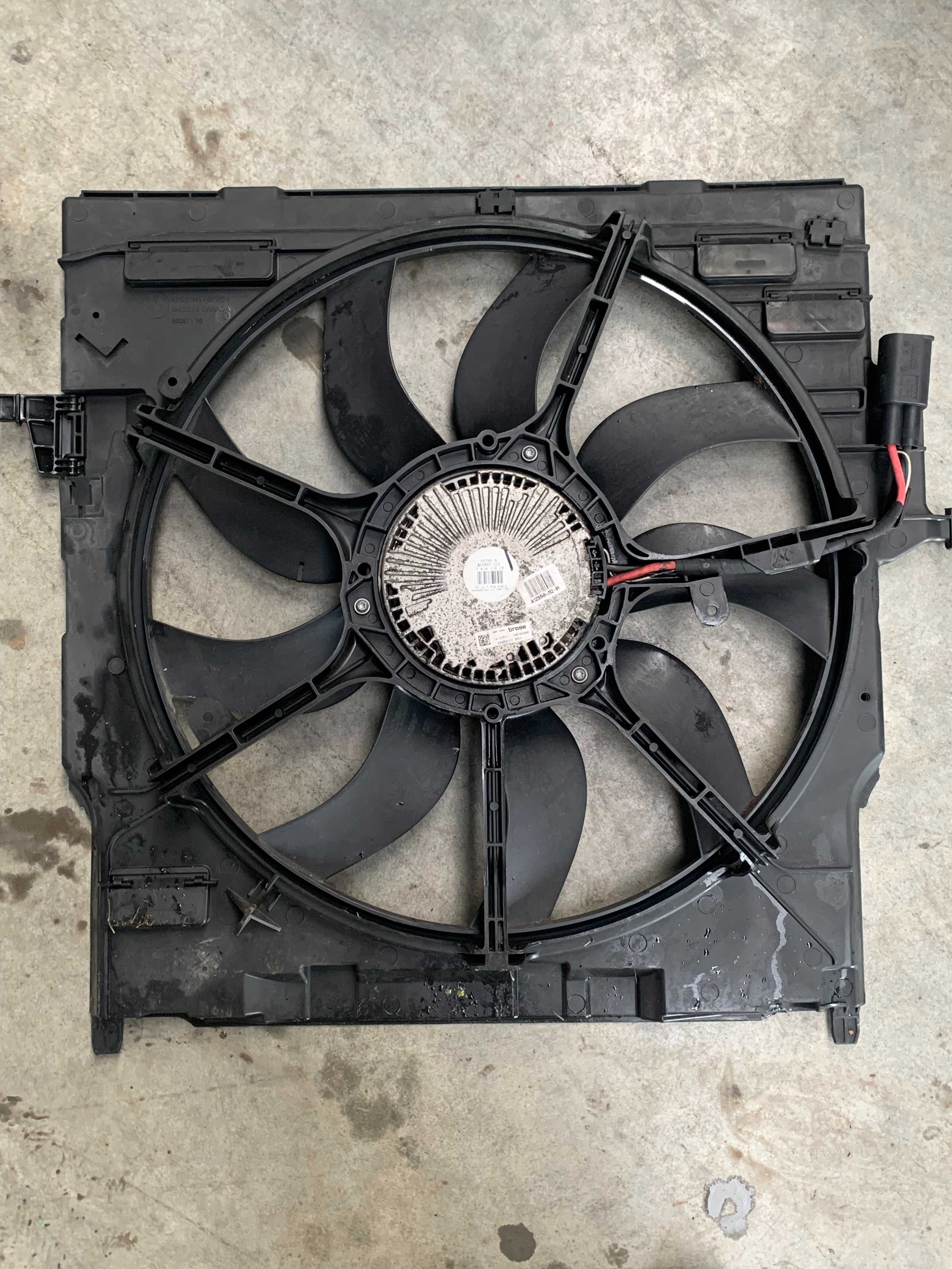 electroventilator Bmw X5/X6 850W cod 7616104