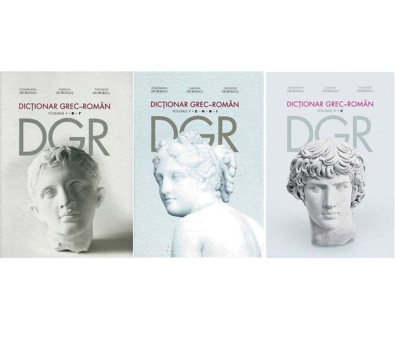 Dictionar Grec Roman volumele II, V, VI limba greaca veche