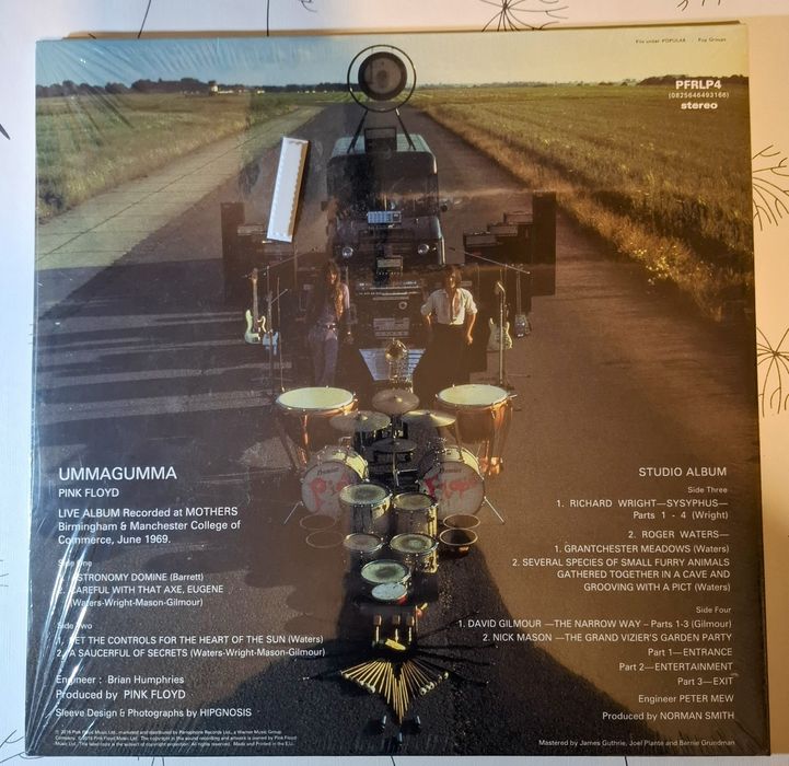 Pink Floyd 1969 Ummagumma 2xLP