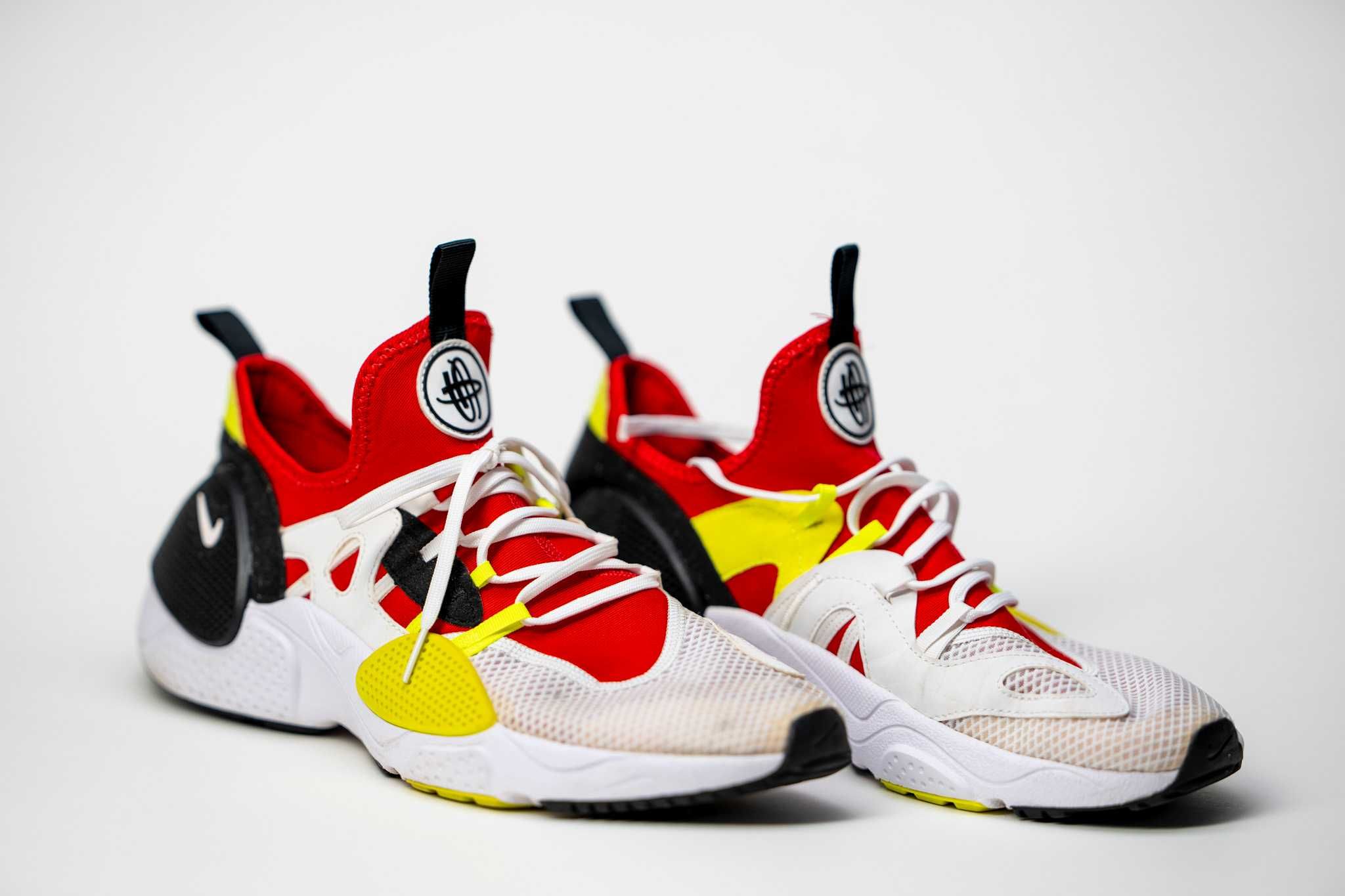 Маратонки Nike Huarache Edge цвят White University Red Volt 44.5 мъжки