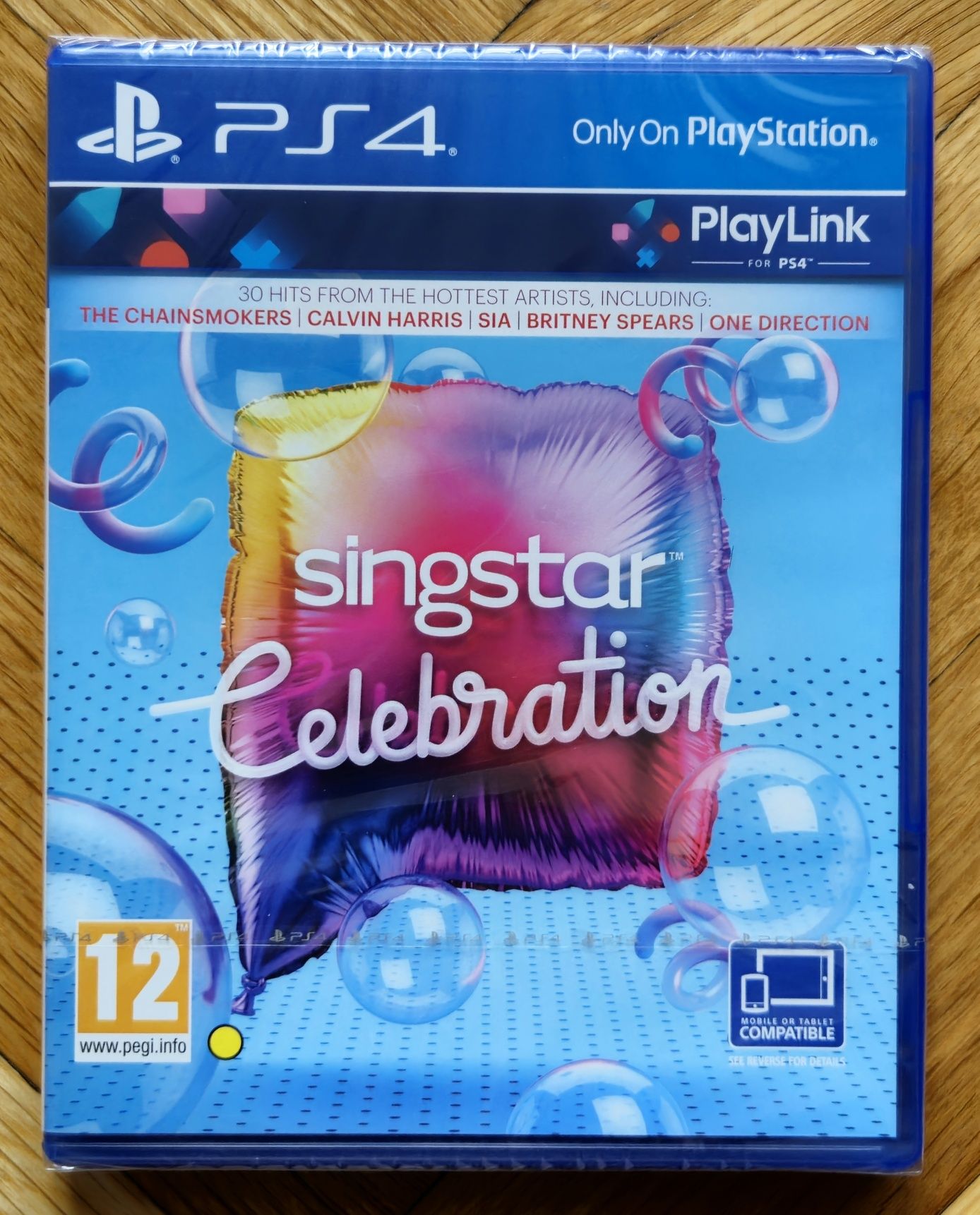 Запечатан диск SingStar Celebration PS4 Playstation 4 Плейстейшън