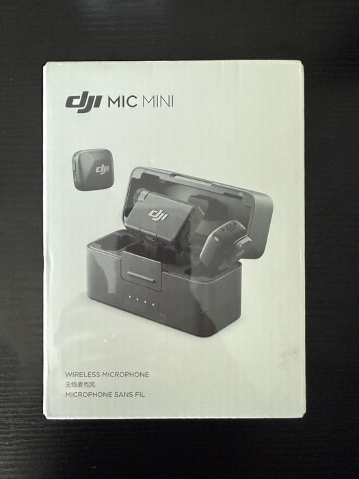 Dji Mic mini nou 2 tx + 1 rx  lavaliera lavaliere microfoane noi