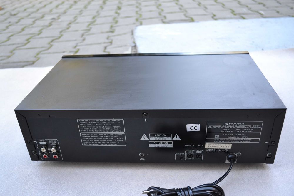 Deck Pioneer CT W 504 R