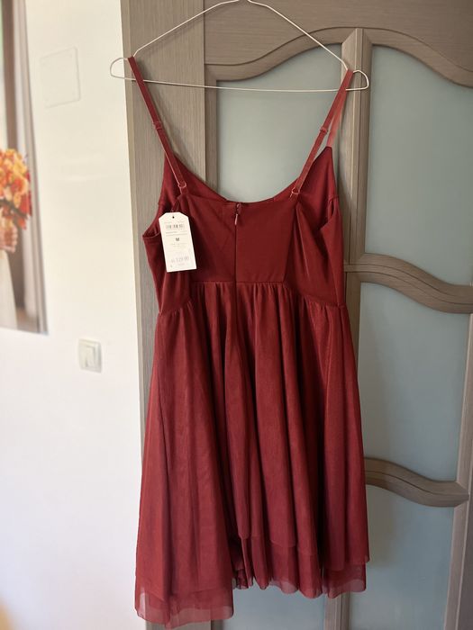Rochie rosu burgundy
