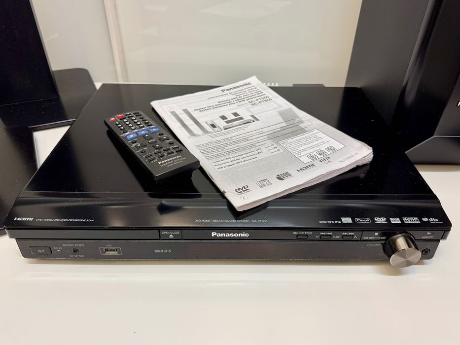 Sistem audio Home Theater 5.1 Panasonic SC PT850