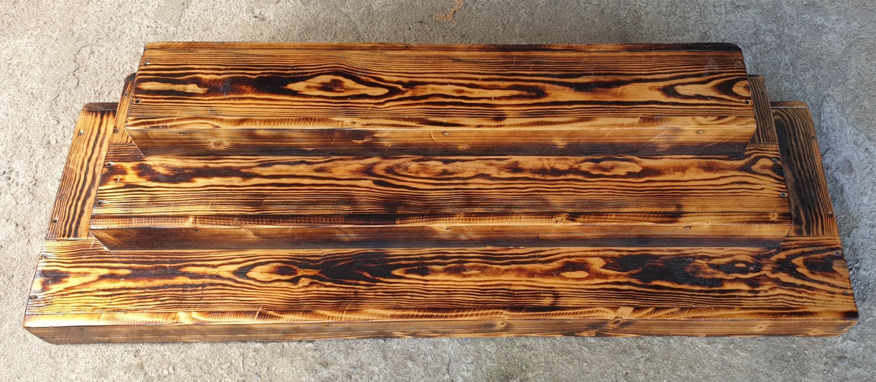 Suport lemn ornamental tip treapta
